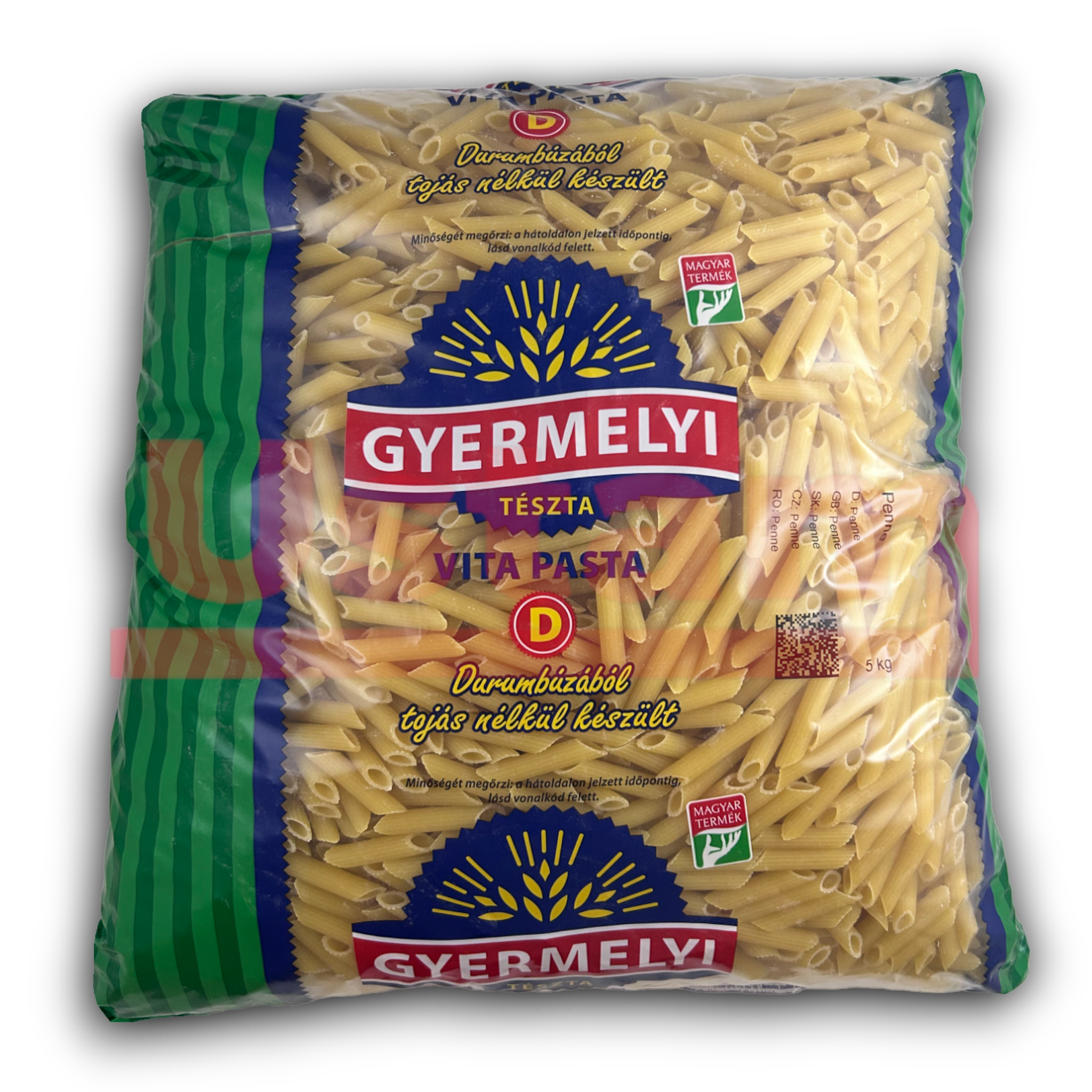 Gyermelyi - Penne Tészta - 5 kg