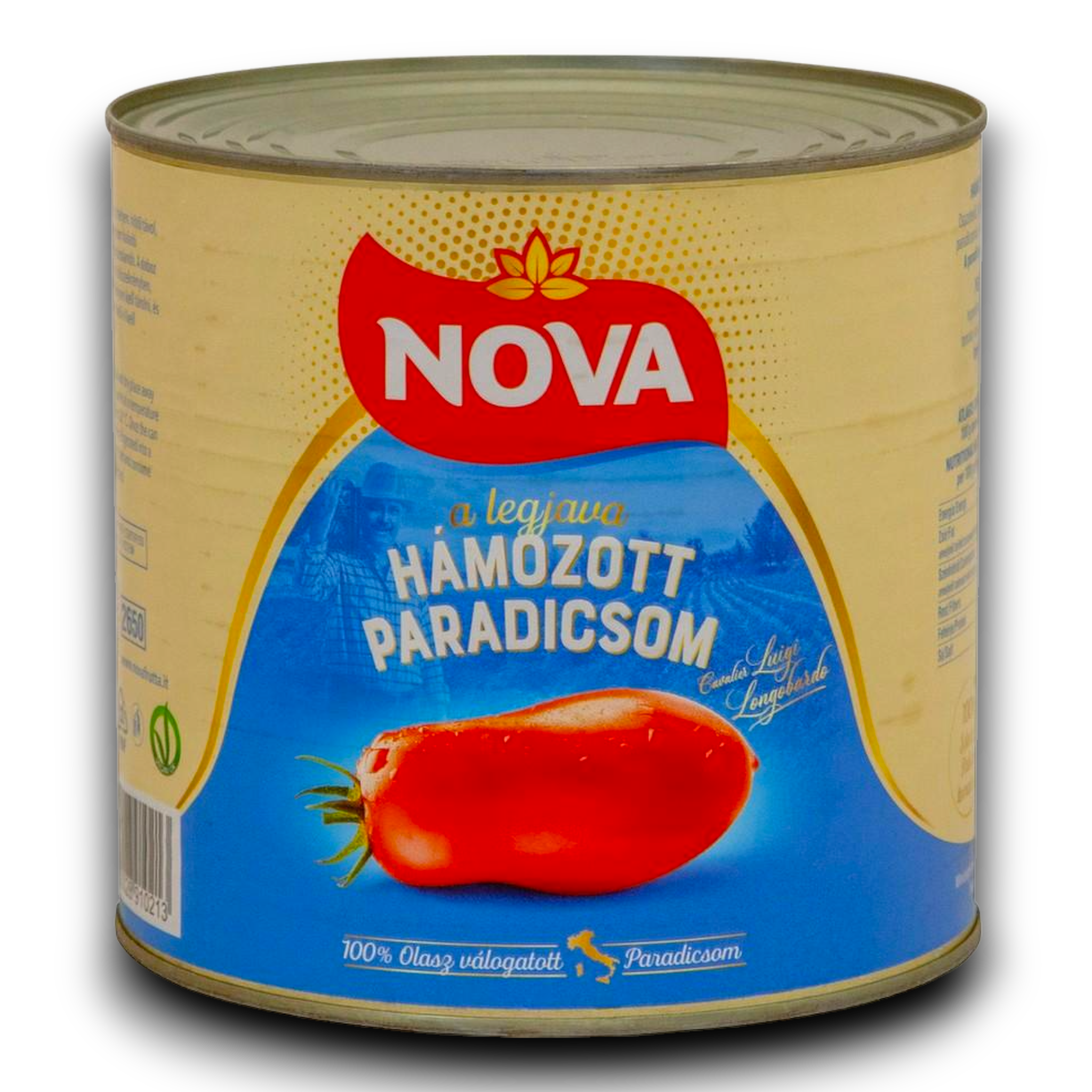 NOVA Hámozott Paradicsom 2500 g 1/6