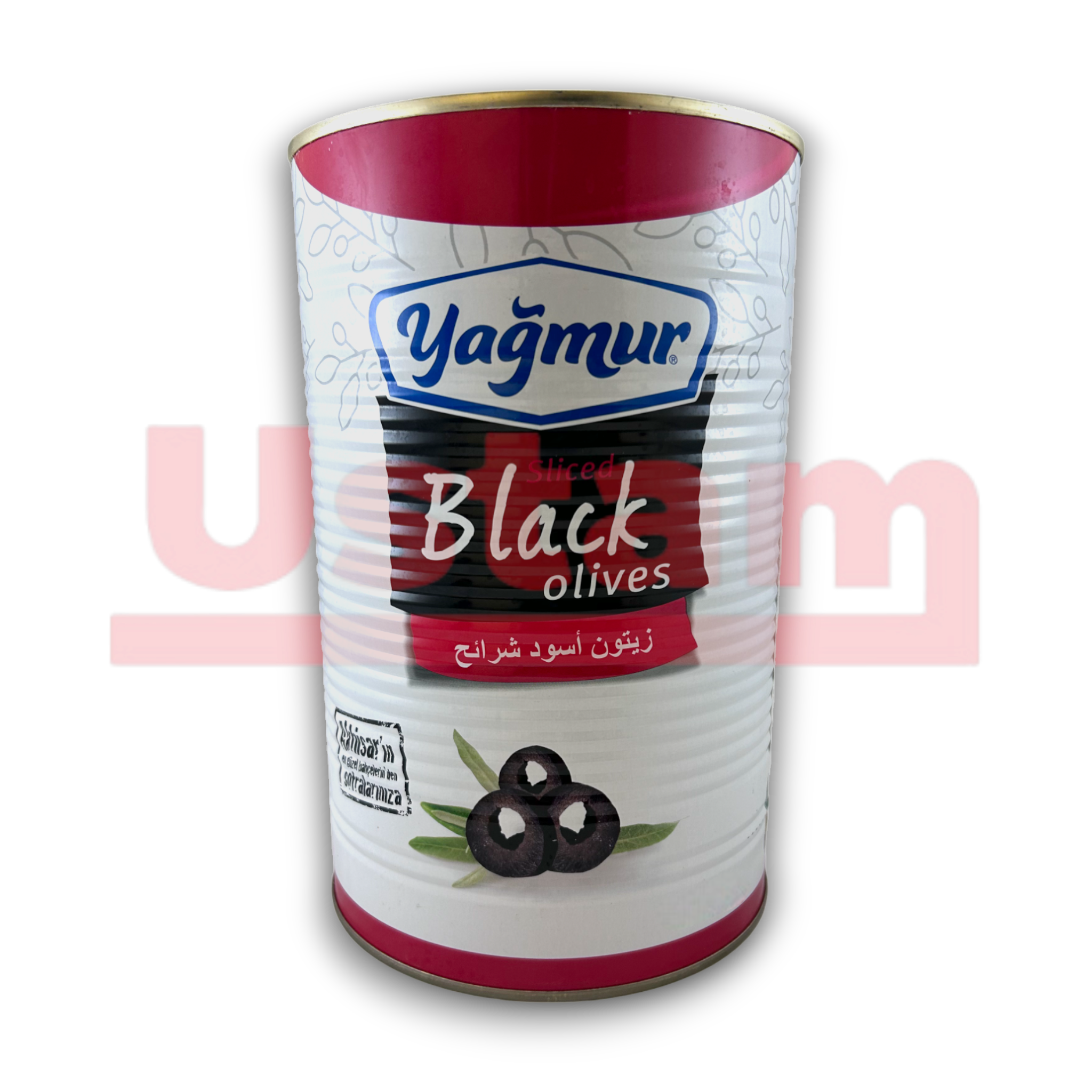 Yağmur - Szeletelt Fekete Olivabogyó - 4650 g